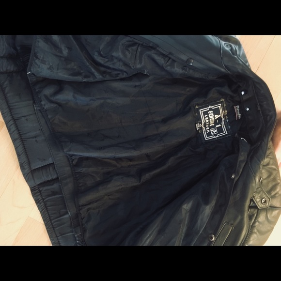 Men’s Leather Biker Jacket Thinsulate lined - Picture 5 of 5